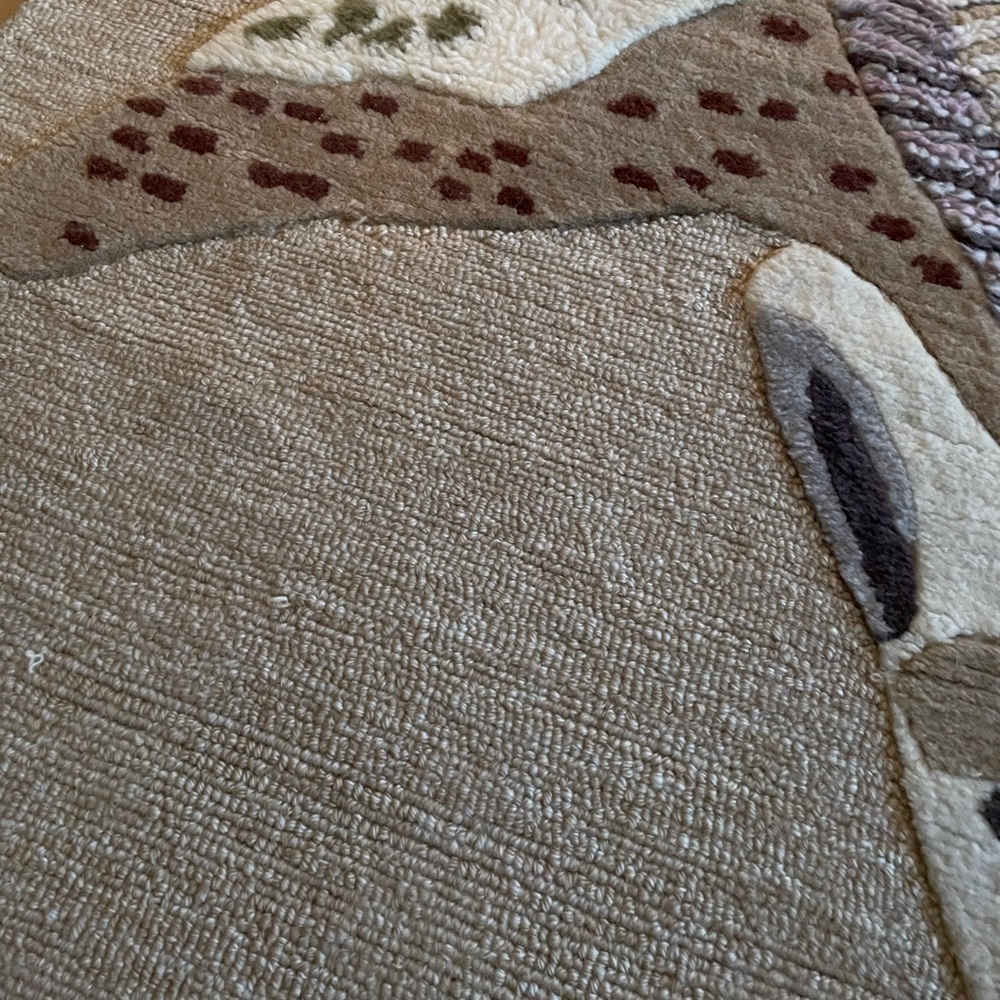 Anthropologie Hand-Tufted Panthera Wool Rug - Picture 11 of 12